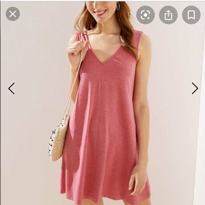 Loft Double V Swing Dress